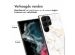 iMoshion Design hoesje Samsung Galaxy S23 Ultra - White Marble