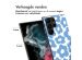 iMoshion Design hoesje Samsung Galaxy S23 Ultra - Retro Blue Flowers