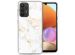 iMoshion Design hoesje Samsung Galaxy A33 - White Marble