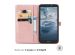 iMoshion Mandala Bookcase Nokia C2 2nd Edition - Rosé Goud