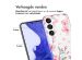 iMoshion Design hoesje Samsung Galaxy S23 Plus - Bloem - Roze