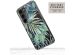 Selencia Fashion Extra Beschermende Backcover Samsung Galaxy S23 Plus - Green Jungle Leaves