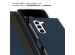 Selencia Echt Lederen Bookcase Samsung Galaxy S23 - Blauw