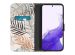 iMoshion Design Softcase Bookcase Samsung Galaxy S23 - Glamour Botanic