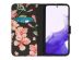iMoshion Design Softcase Bookcase Samsung Galaxy S23 - Blossom Black