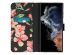 iMoshion Design Softcase Bookcase Samsung Galaxy S23 Ultra - Blossom Black