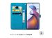 iMoshion Mandala Bookcase Motorola Edge 30 Fusion - Turquoise
