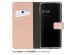 Selencia Echt Lederen Bookcase Google Pixel 7 - Dusty Pink