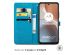 iMoshion Mandala Bookcase Motorola Moto G32 - Turquoise