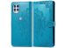 iMoshion Mandala Bookcase Motorola Moto G100 - Turquoise