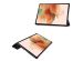 iMoshion Design Trifold Bookcase Samsung Galaxy Tab S8 Plus / S7 Plus / S7 FE 5G - Don't touch