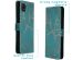 iMoshion Design Softcase Bookcase Galaxy A22 (5G) - Blue Graphic
