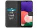 iMoshion Design Softcase Bookcase Galaxy A22 (5G) - Live Laugh Love