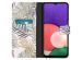 iMoshion Design Softcase Bookcase Galaxy A22 (5G) - Glamour Botanic