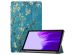 iMoshion Design Trifold Bookcase Galaxy Tab A7 Lite - Groene Plant