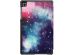 iMoshion Design Trifold Bookcase Galaxy Tab A7 Lite - Space