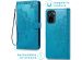 iMoshion Mandala Bookcase Xiaomi Redmi Note 10 (4G) / Note 10S - Turquoise