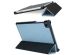 Selencia Vegan Lederen Trifold Bookcase Galaxy Tab A7 Lite - Blauw