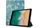 iMoshion Design Trifold Bookcase iPad Pro 12.9 (2017) / Pro 12.9 (2015) - Green Plant Design
