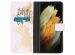 iMoshion Design Softcase Bookcase Galaxy S21 Ultra - Let's Go Travel