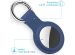 iMoshion Liquid Silicone Keychain Case Apple AirTag - Blauw