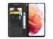 iMoshion Mandala Bookcase Samsung Galaxy S21 FE - Zwart
