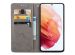 iMoshion Mandala Bookcase Samsung Galaxy S21 FE - Grijs
