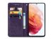 iMoshion Mandala Bookcase Samsung Galaxy S21 FE - Paars