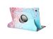 iMoshion 360° Draaibare Design Bookcase Galaxy Tab A7 - Pink Blossom