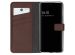 Selencia Echt Lederen Bookcase Samsung Galaxy A32 (4G) - Bruin