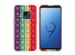 iMoshion Pop It Fidget Toy - Pop It hoesje Samsung Galaxy S9 -Rainbow
