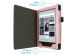 iMoshion Vegan Leather Bookcase Kobo Aura H2O - Rosé Goud
