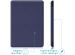 iMoshion Slim Hard Case Sleepcover Bookcase Amazon Kindle 10 - Donkerblauw