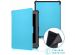 iMoshion Slim Soft Case Bookcase Kobo Clara HD - Lichtblauw