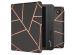 iMoshion Design Slim Hard Case Bookcase Tolino Vision 5-Black Graphic
