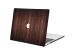 iMoshion Design Laptop Cover MacBook Pro 15 inch (2016-2019) - A1707 / A1990 - Dark Brown Wood