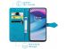 iMoshion Mandala Bookcase OnePlus Nord CE 5G - Turquoise