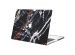 iMoshion Design Laptop Cover MacBook Pro 13 inch Retina -Black Marble