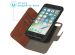 iMoshion Uitneembare 2-in-1 Luxe Bookcase iPhone SE (2022 / 2020) / 8 / 7 / 6(s) - Bruin