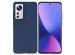 iMoshion Color Backcover Xiaomi 12 / 12X - Donkerblauw