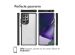 iMoshion Rugged Hybrid Case Samsung Galaxy S22 Ultra - Zwart / Transparant