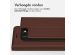 Accezz Premium Leather Slim Bookcase iPhone SE (2022 / 2020) / 8 / 7 / 6(s) - Bruin