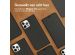 Accezz Premium Leather Slim Bookcase iPhone 12 (Pro) - Zwart