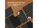 Accezz Premium Leather 2 in 1 Wallet Bookcase iPhone 13 - Zwart