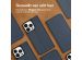 Accezz Premium Leather Slim Bookcase iPhone 13 Pro - Donkerblauw