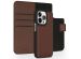 Accezz Premium Leather 2 in 1 Wallet Bookcase iPhone 13 Pro - Bruin