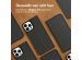 Accezz Premium Leather Slim Bookcase iPhone 13 Pro Max - Zwart