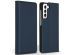 Accezz Premium Leather Slim Bookcase Samsung Galaxy S21 FE - Donkerblauw