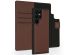 Accezz Premium Leather 2 in 1 Wallet Bookcase Samsung Galaxy S22 Ultra - Bruin