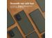 Accezz Premium Leather Slim Bookcase Samsung Galaxy A33 - Groen